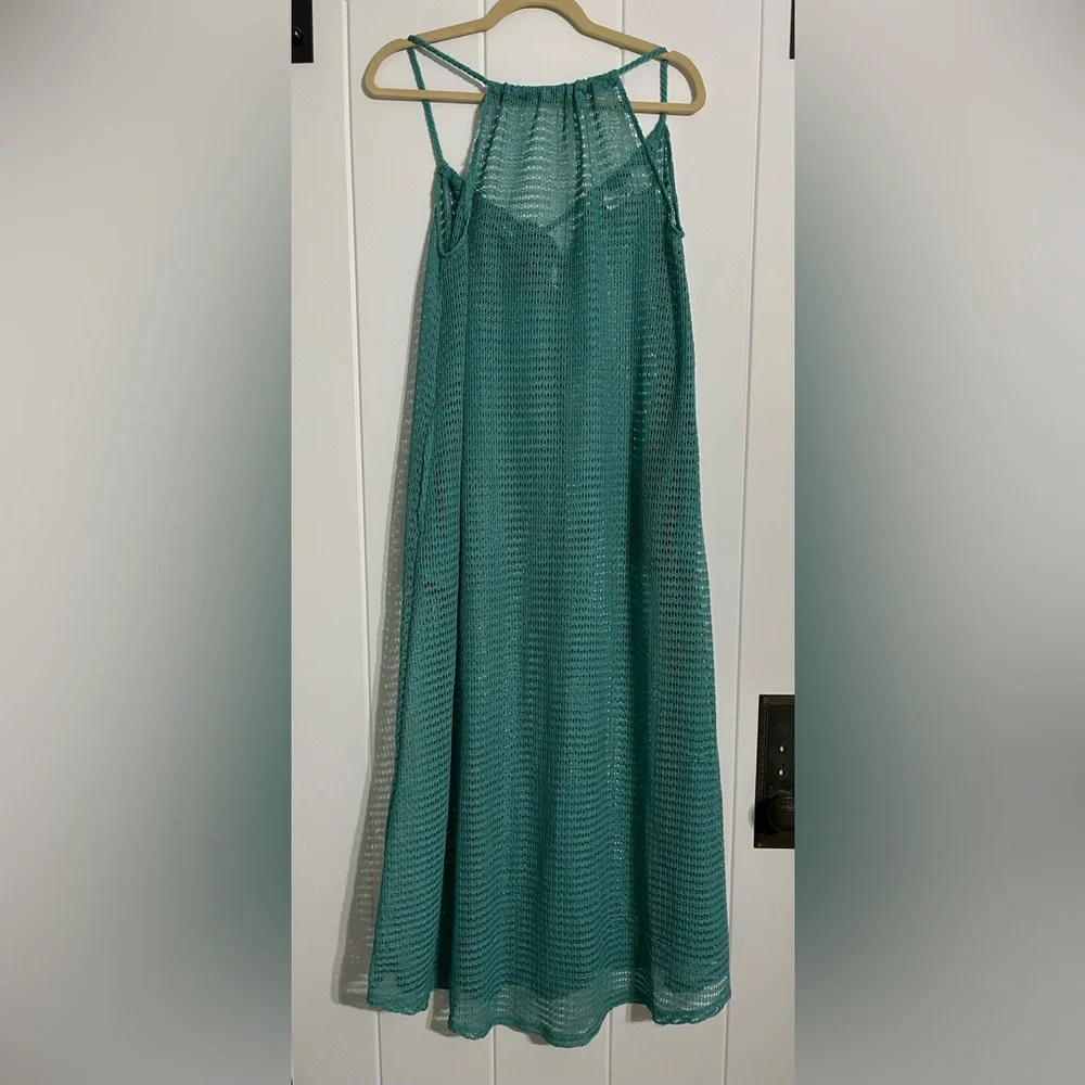 Haute Hippie Teal Swim Coverup